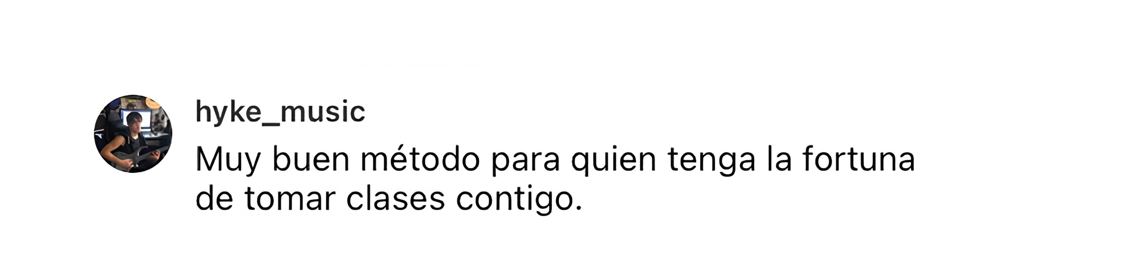 Testimonio alumno